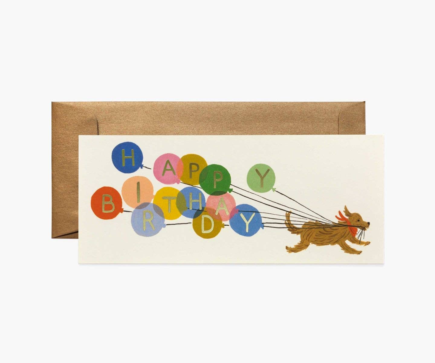 Balloon Birthday Money Card