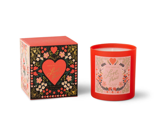 Love, Paris - Valentine's Day Candle